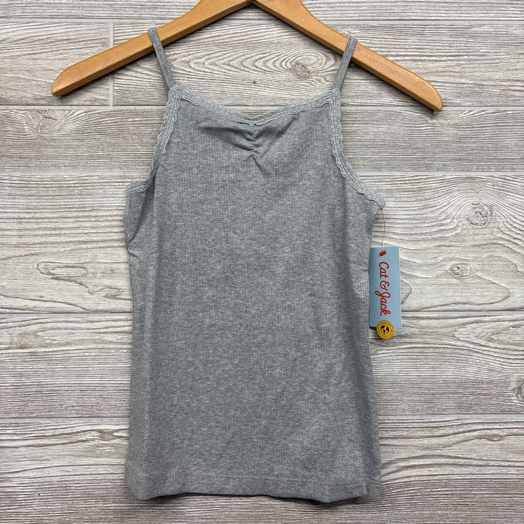 NEW Lace Ribbed Tank Top 10-12