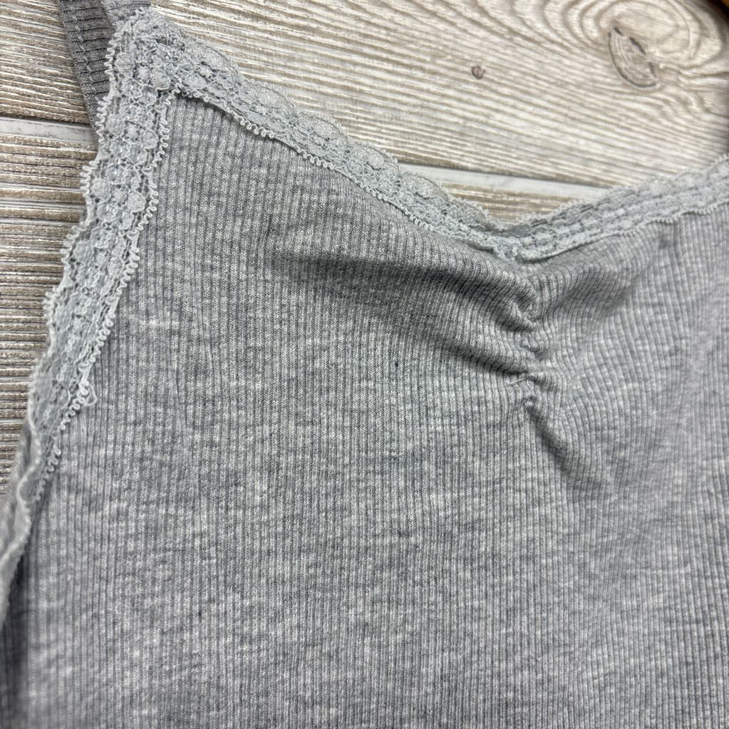 NEW Lace Ribbed Tank Top 10-12
