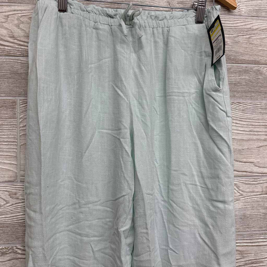NEW Pull On Linen Beach Pants 16