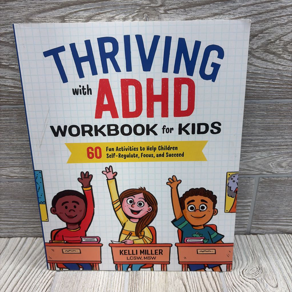Thriving With ADHD Workbook For Kids