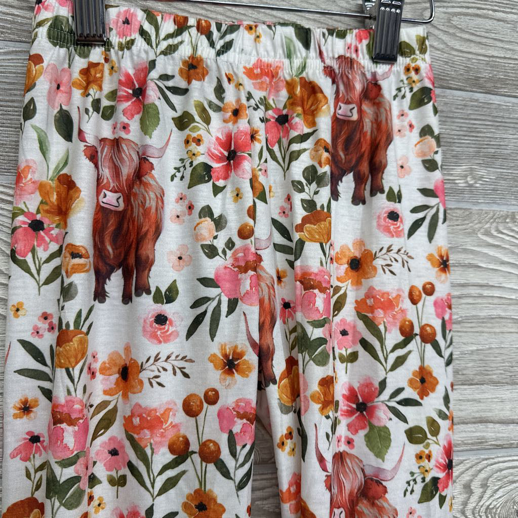 Ribbed Tunic & Floral Leggings 5-6