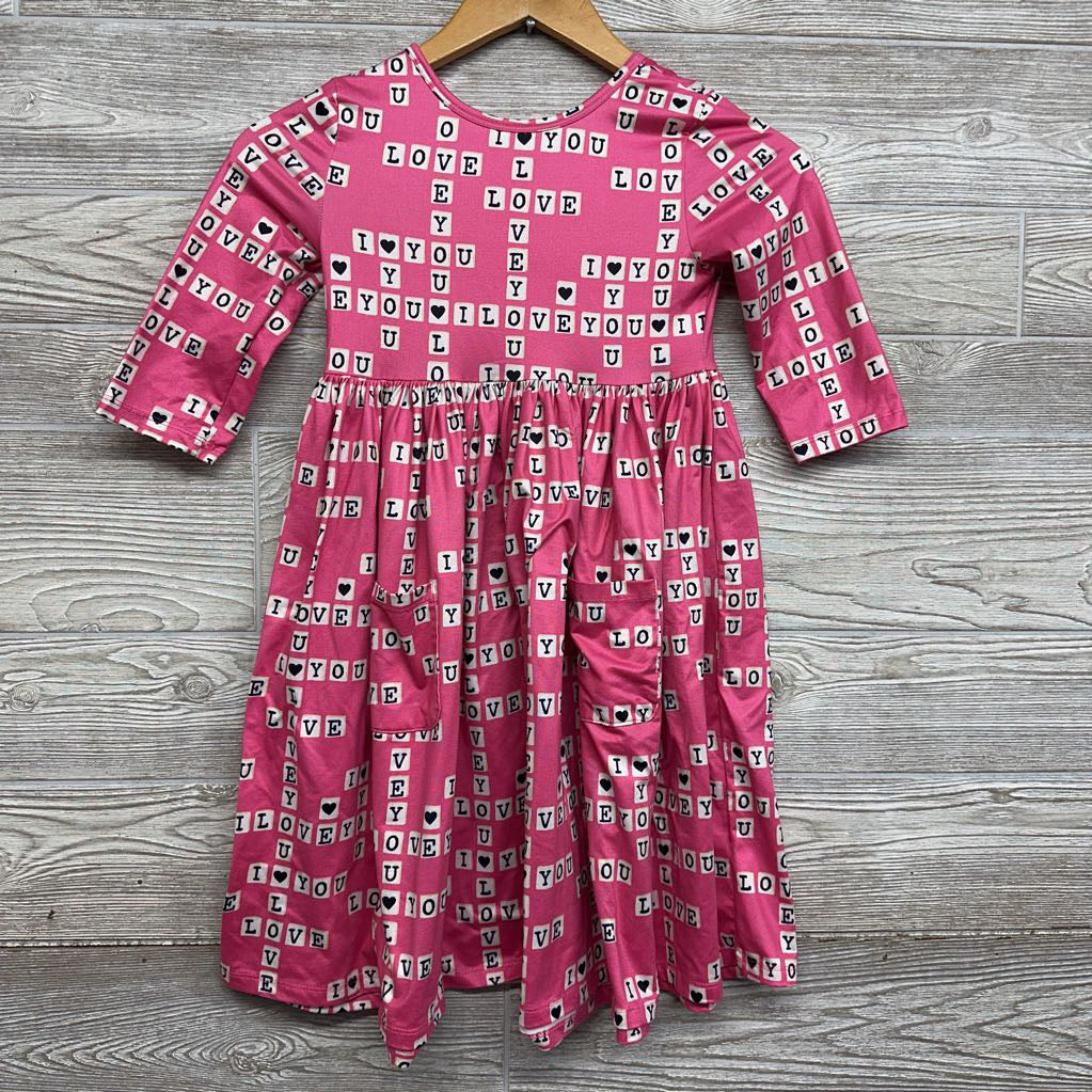 LS Dress Love You 7-8