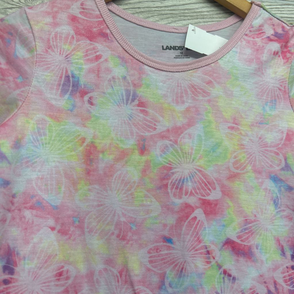 PJ Gown Tie Dye Butterflies 12