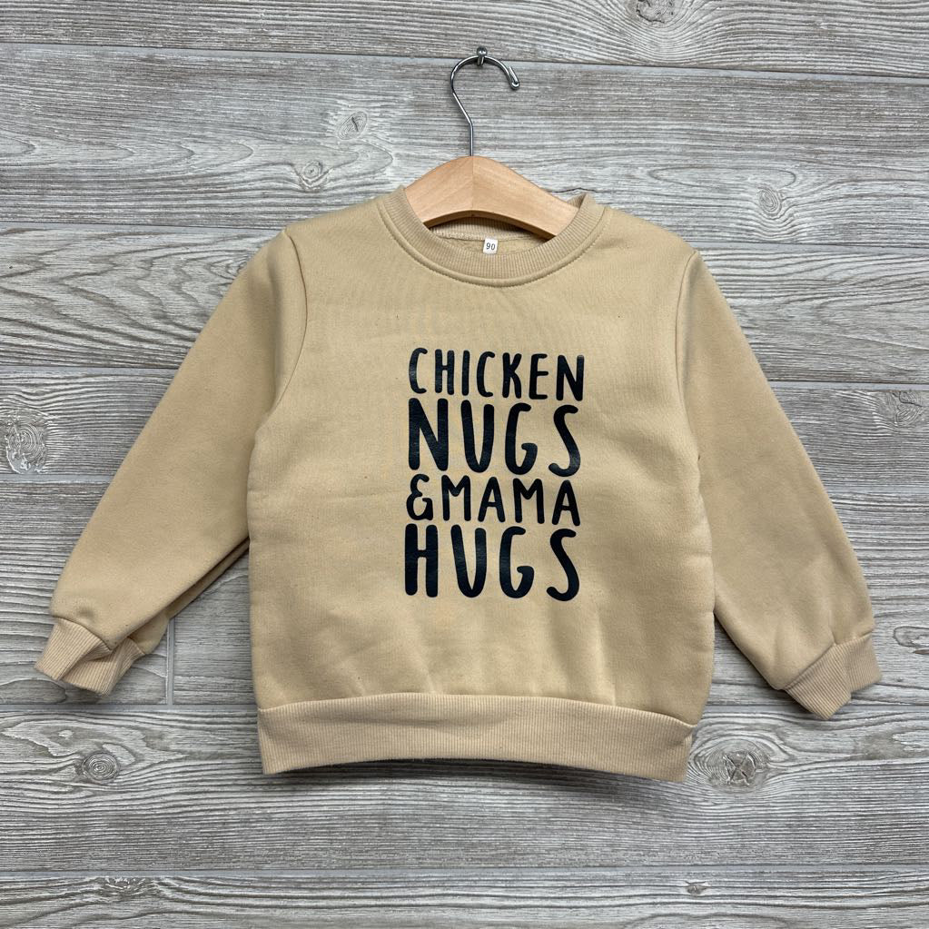 Crewneck Chicken Hugs & Mama Hugs 18M