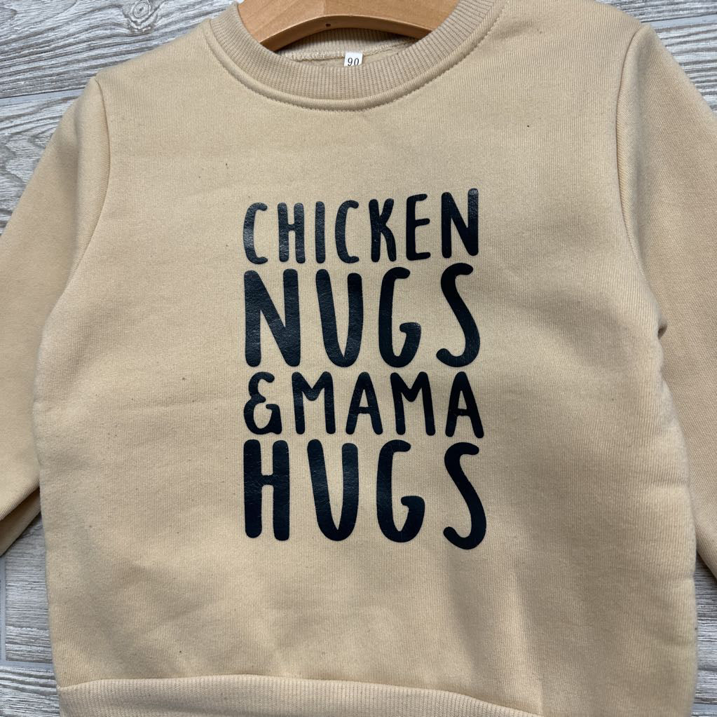 Crewneck Chicken Hugs & Mama Hugs 18M