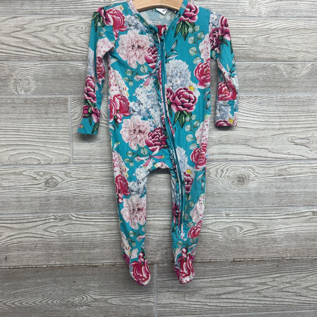 Bamboo Sleeper Flowers Ruffle 18-24M