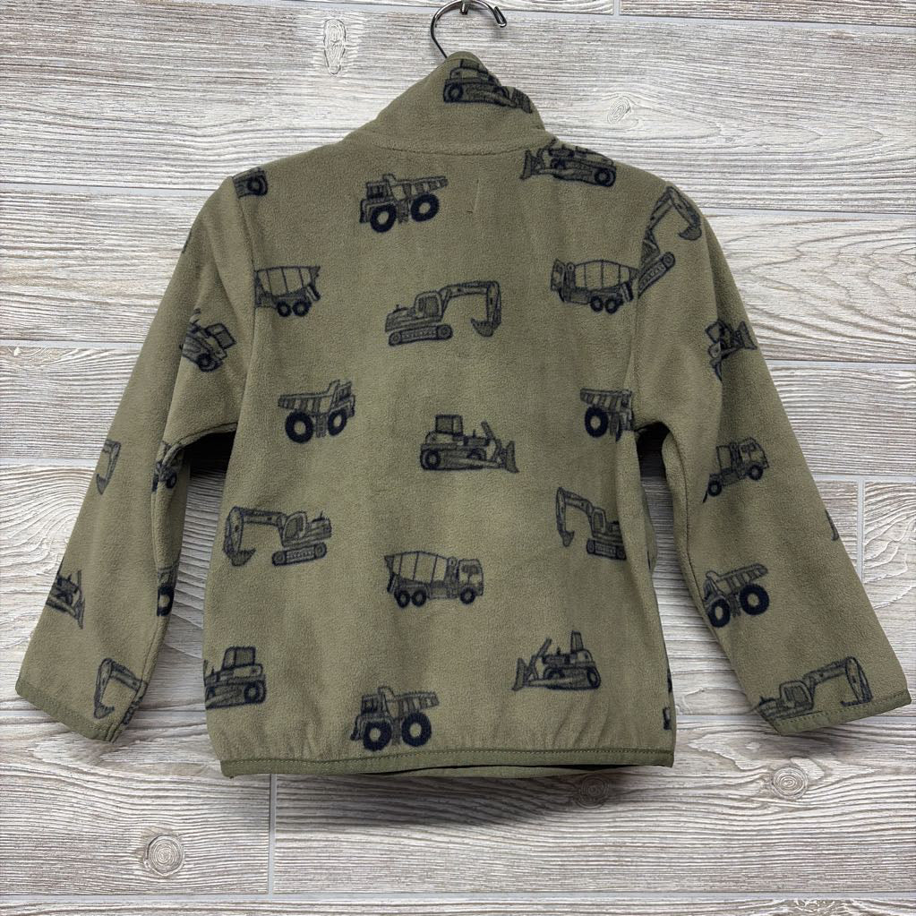 1/4 Zip Fleece Pullover Construction 3t