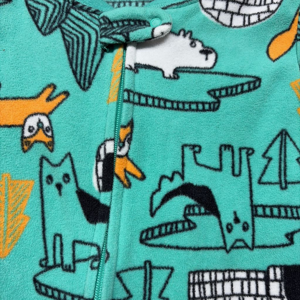 Blanket Sleeper Fox Polar Bears 18M