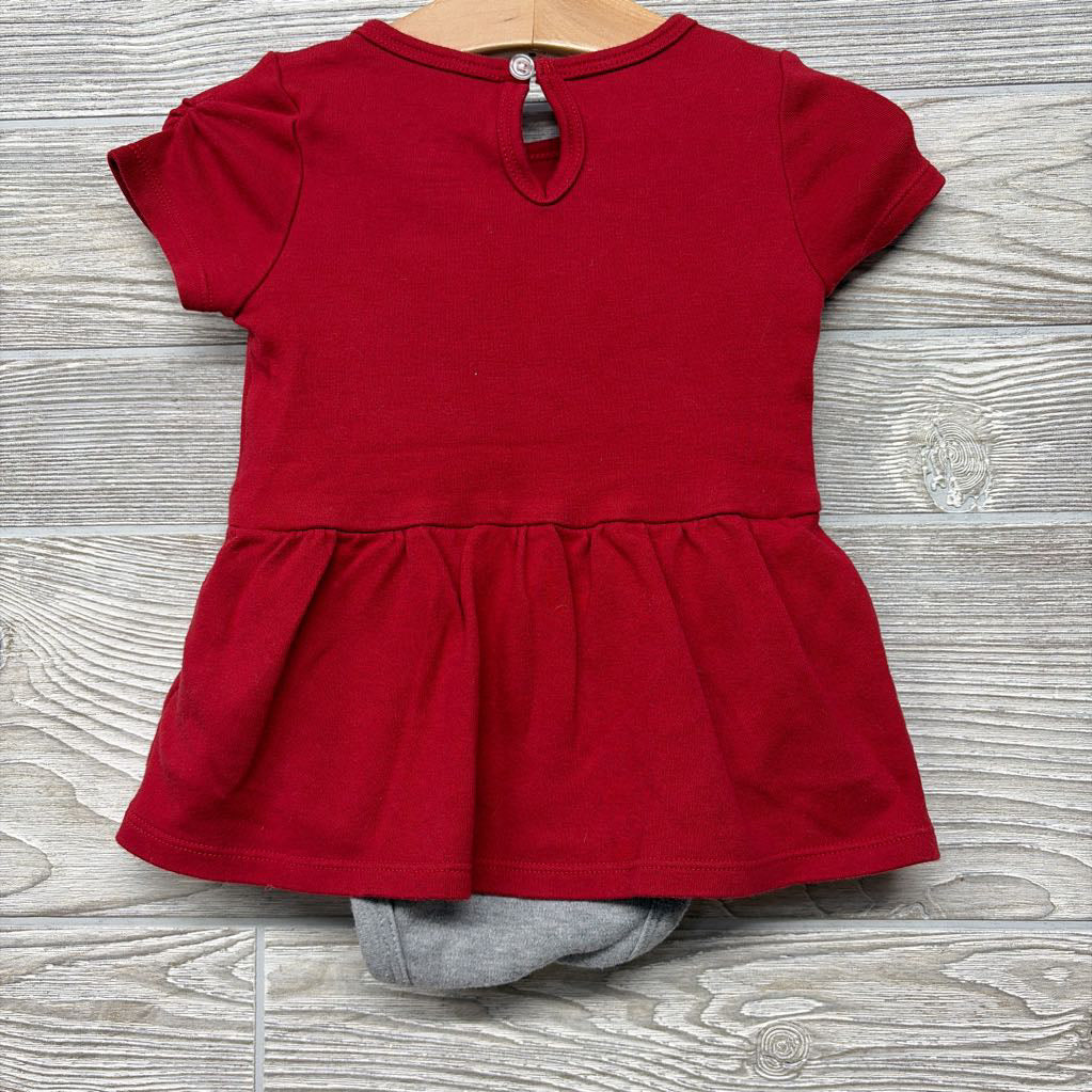 Bodysuit Dress ISU MVP 6-9M
