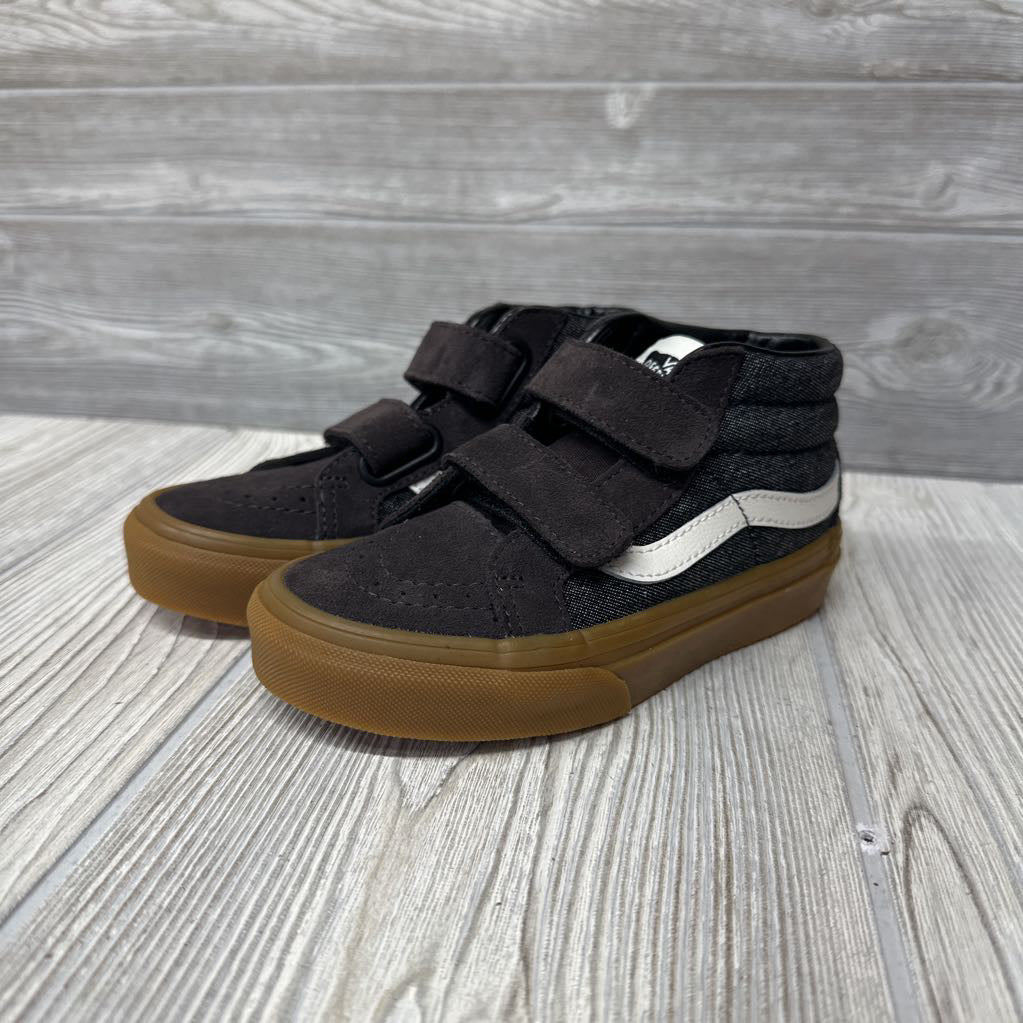 Nw/oT Sk8 Mid Velcro Shoes 11c