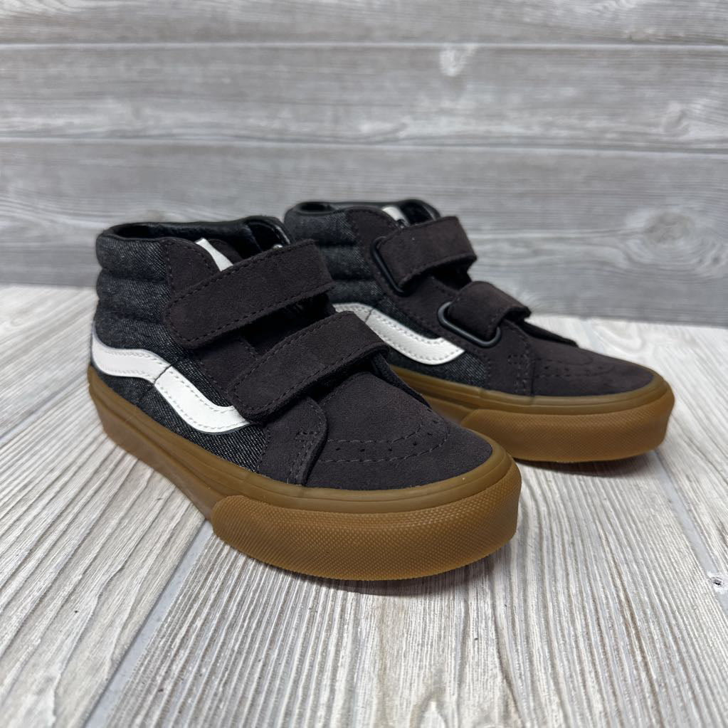 Nw/oT Sk8 Mid Velcro Shoes 11c