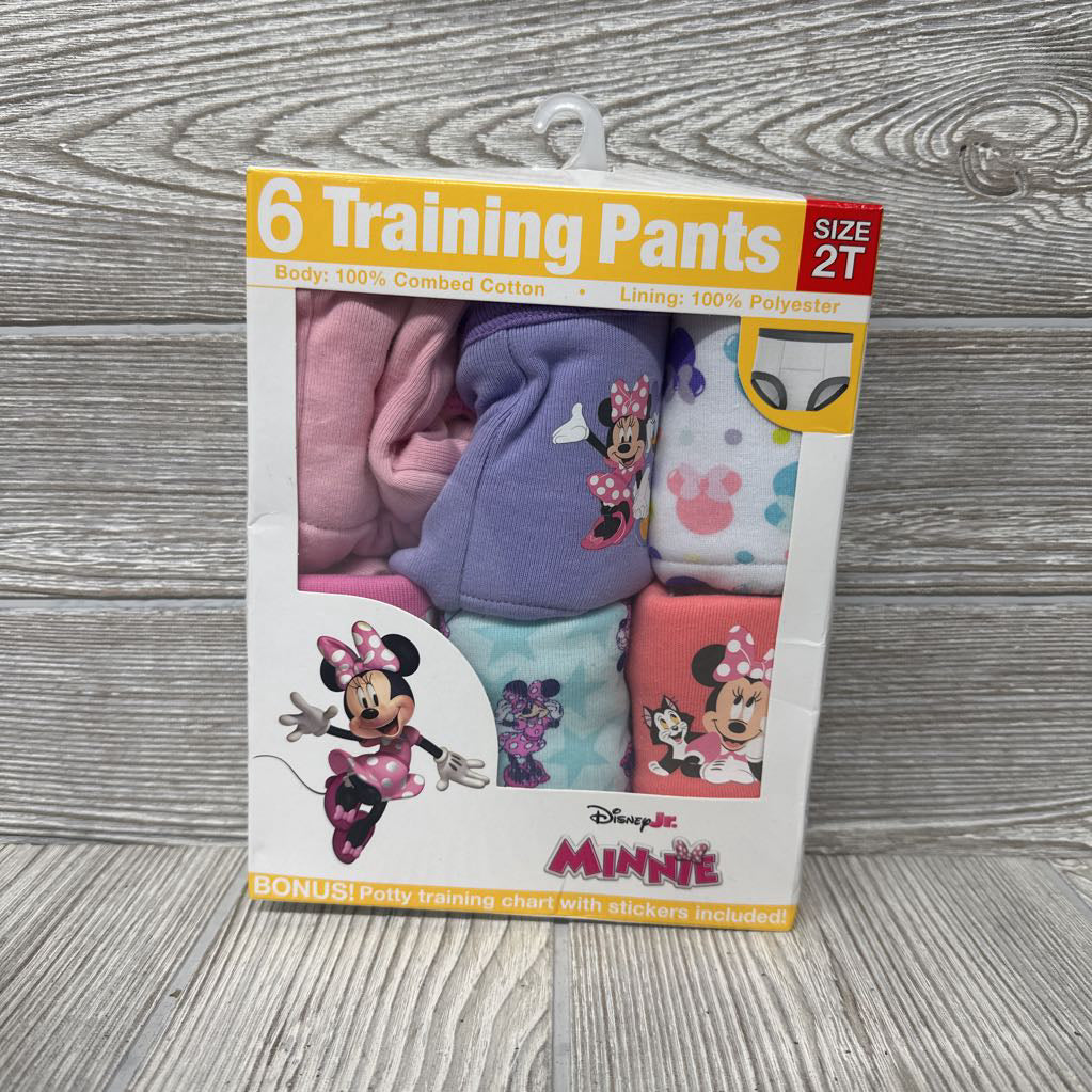 NEW 6 Pk Training Pants 2t