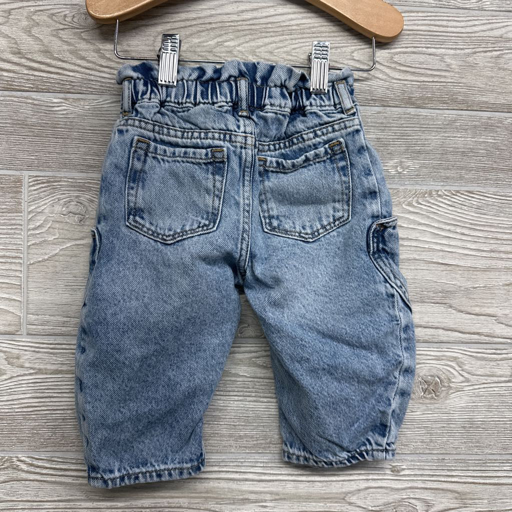 Paperbag Horseshoe Jeans Heart Pockets 12-18M