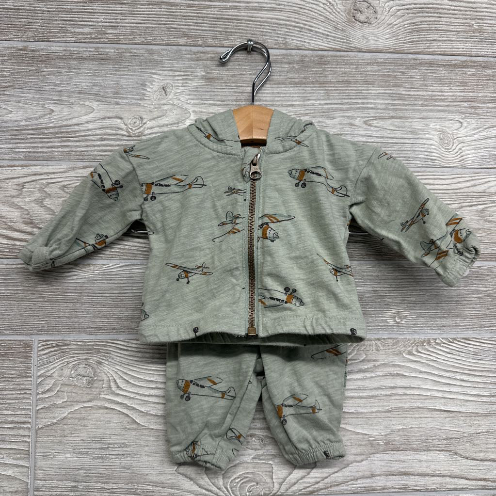 Full Zip Jacket & Pants Airplanes NB