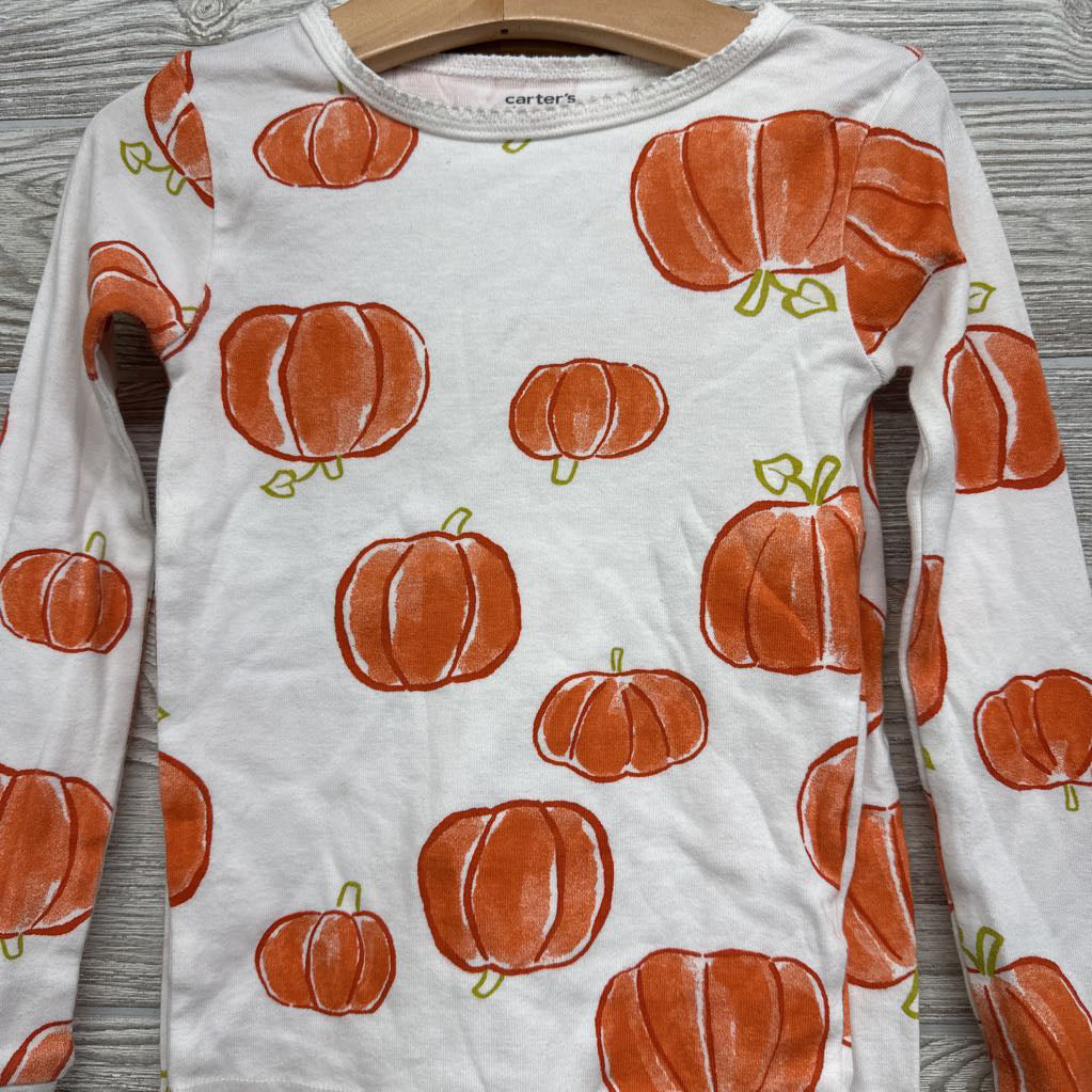 2 Pc LS PJs Pumpkins 5T