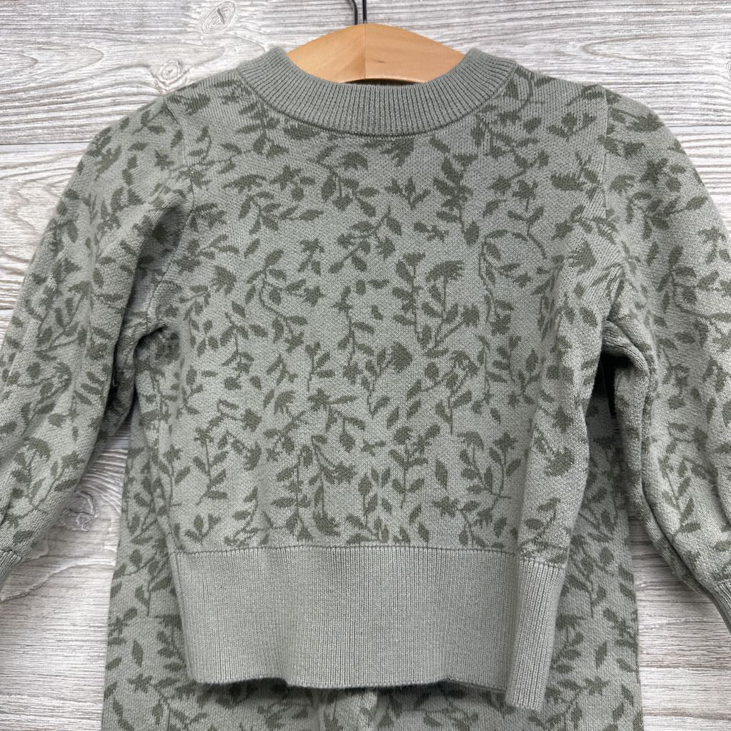 Knit Sweater & Wide Leg Pants Leaves 3T