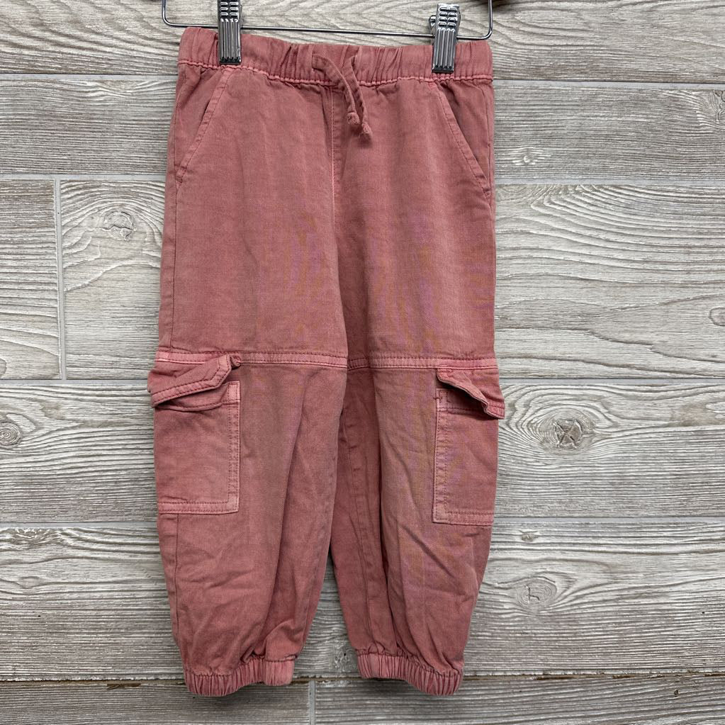 Pull On Drawstring Cargo Joggers 3T