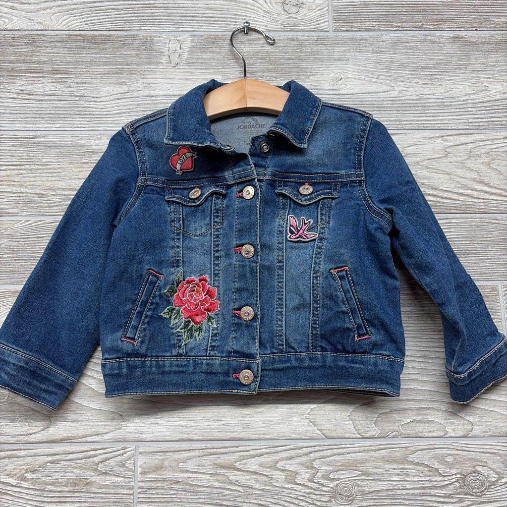 Knit Denim Jacket Patches 2T