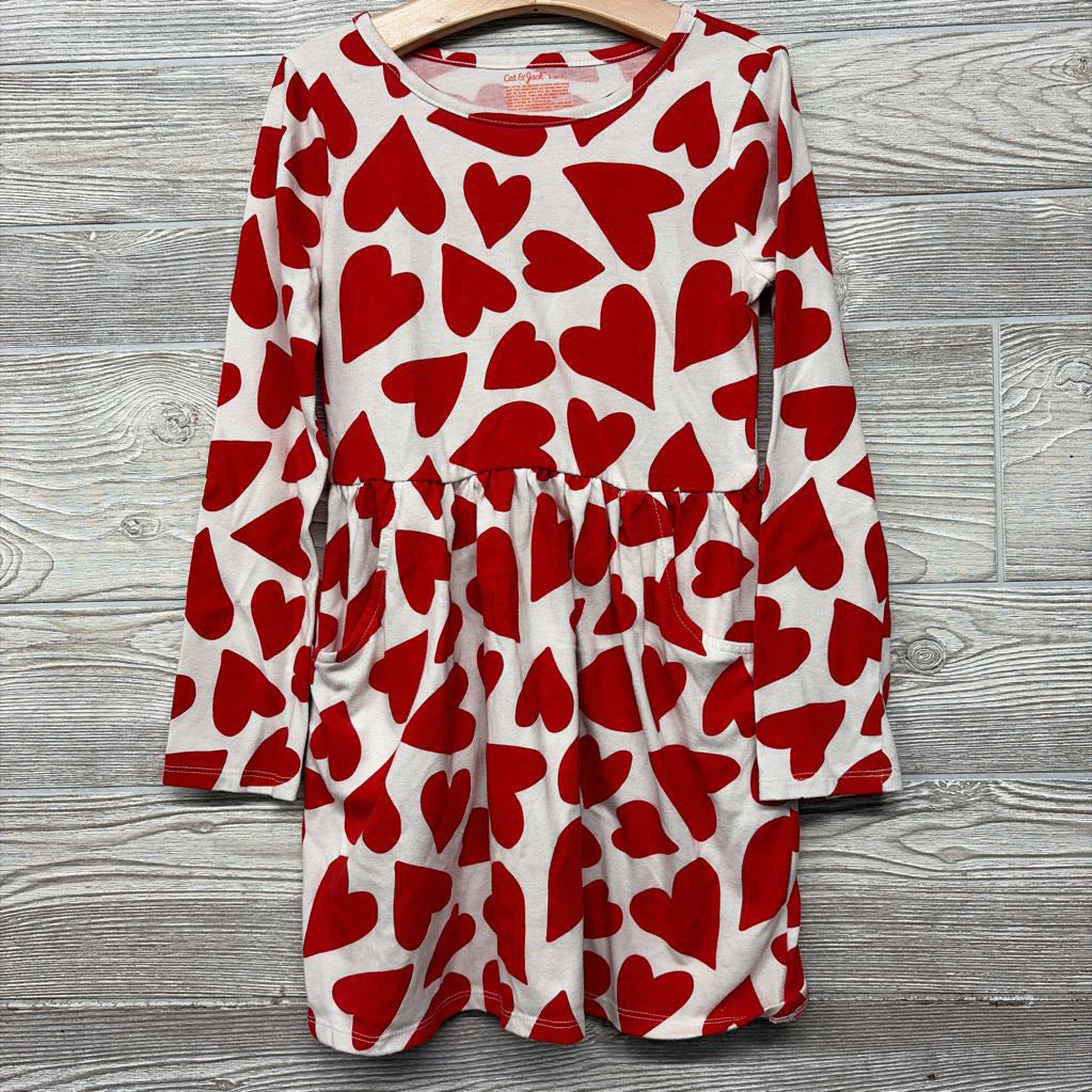 LS Dress Hearts 6-7