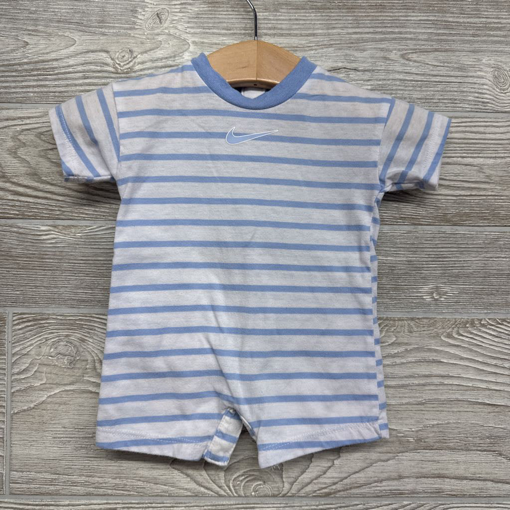 Shorty Romper Stripes Swoosh NB