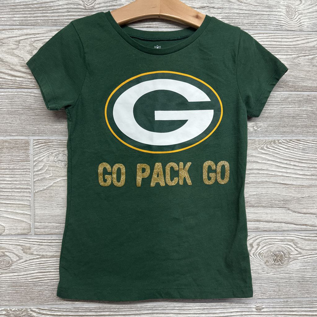 Shirt Green Bay Packers Go Pack Go 6-6X