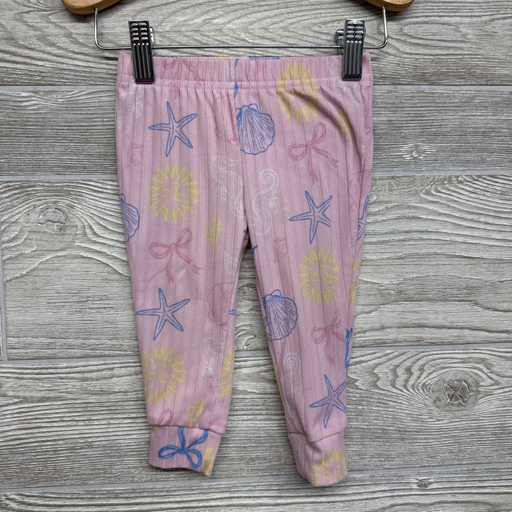 2 Pc Ribbed PJs 12M