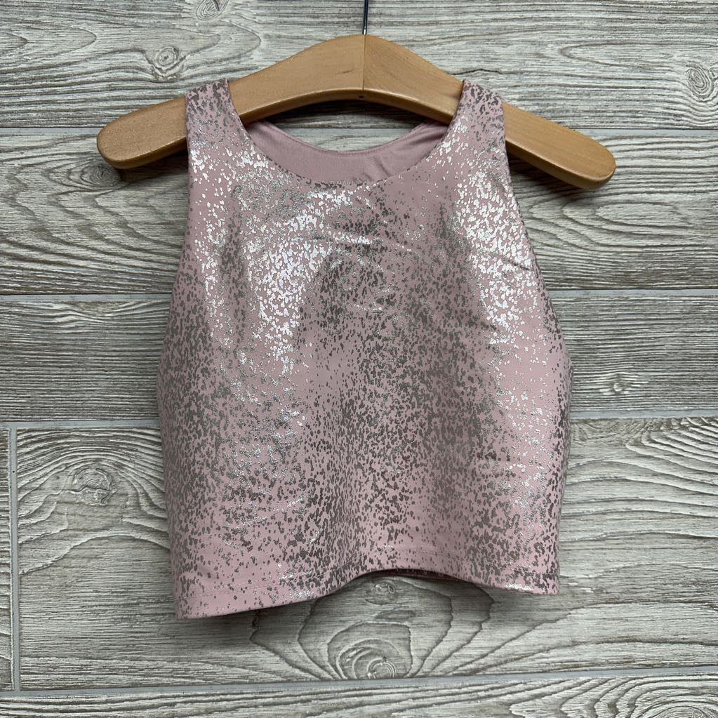 Powersoft Tank Top & Skort Metallic Print 6-7 *