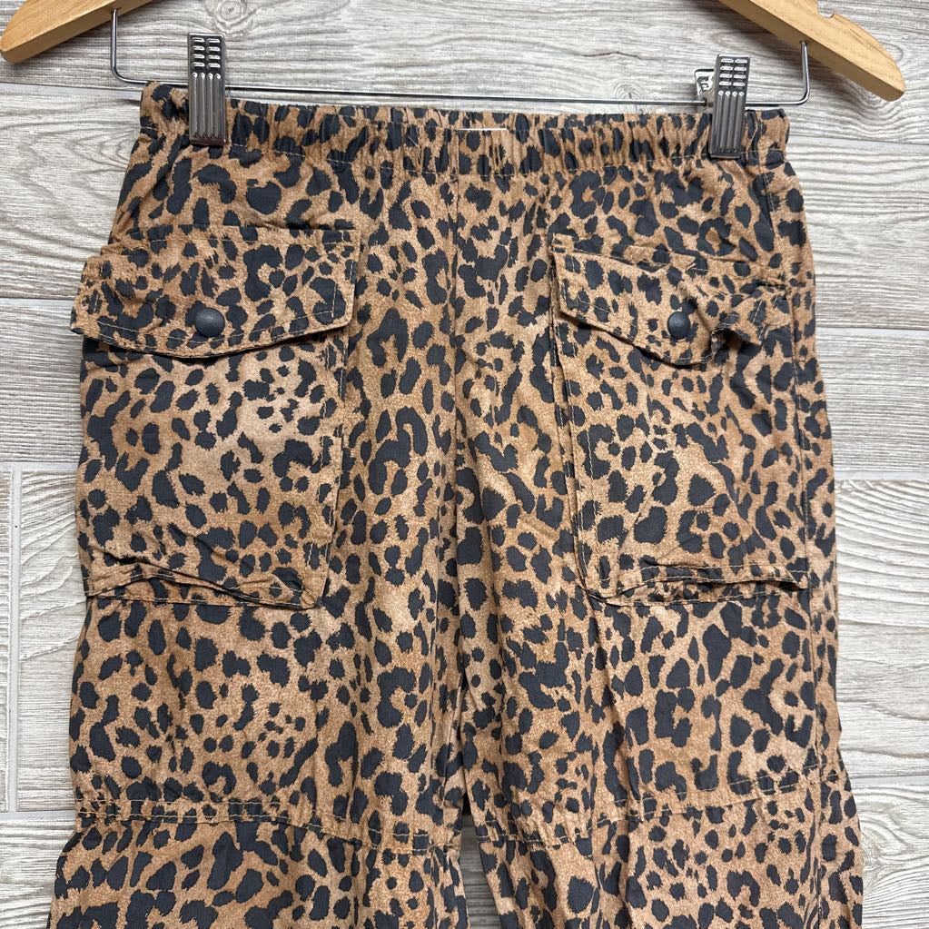 Pull On Convertible Pants Animal Print 6-7 *