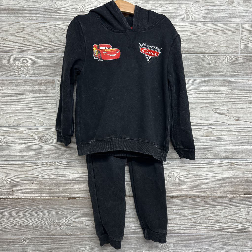 Weathered Hoodie & Jogger Sweatpants Lightning McQueen 5T