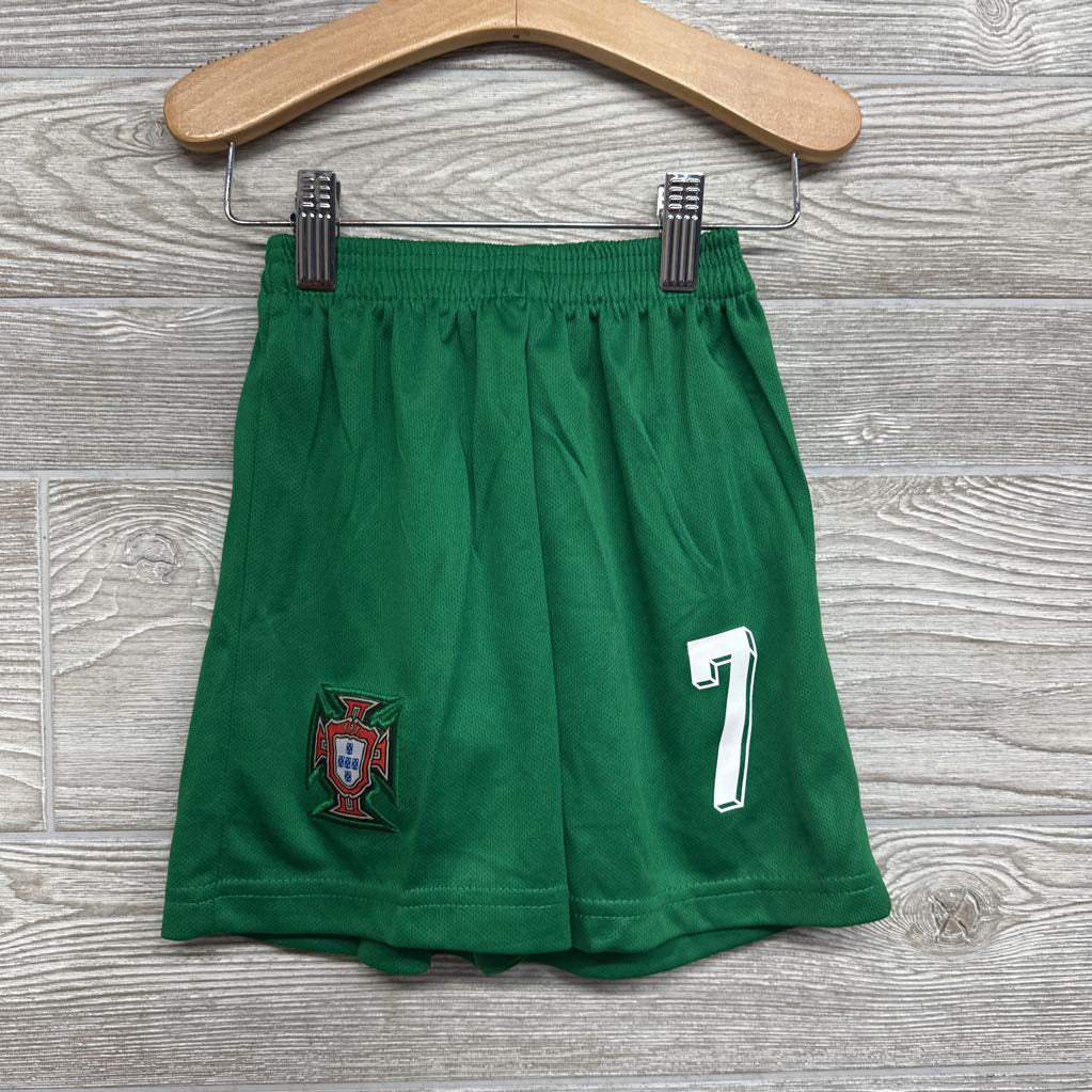 Portugal Soccer Jersey & Mesh Shorts Ronaldo 4T