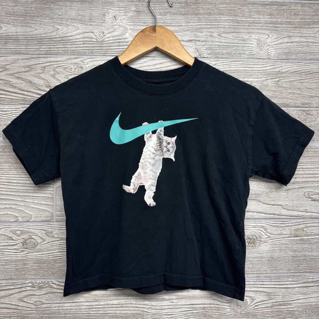 Cropped Shirt Cat Swoosh 10-12