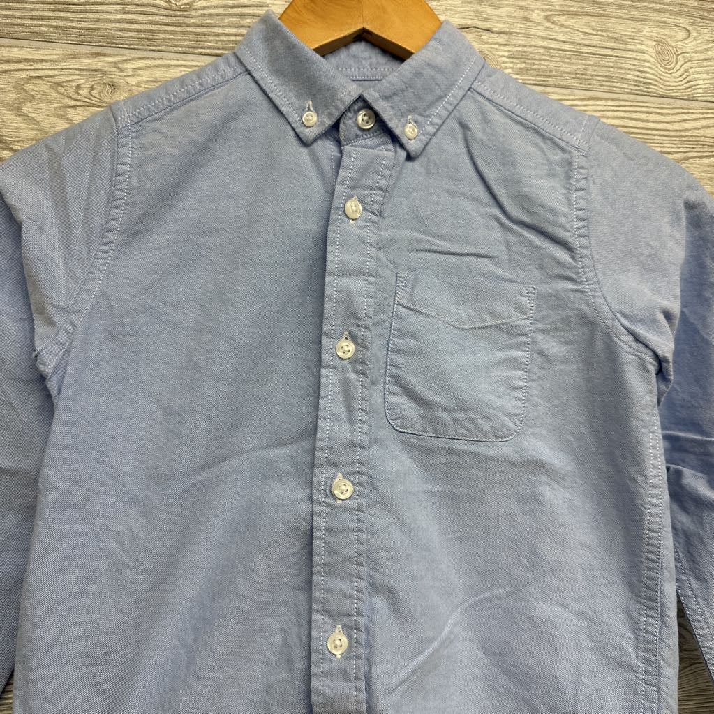 LS Oxford Button Up Shirt 7-8