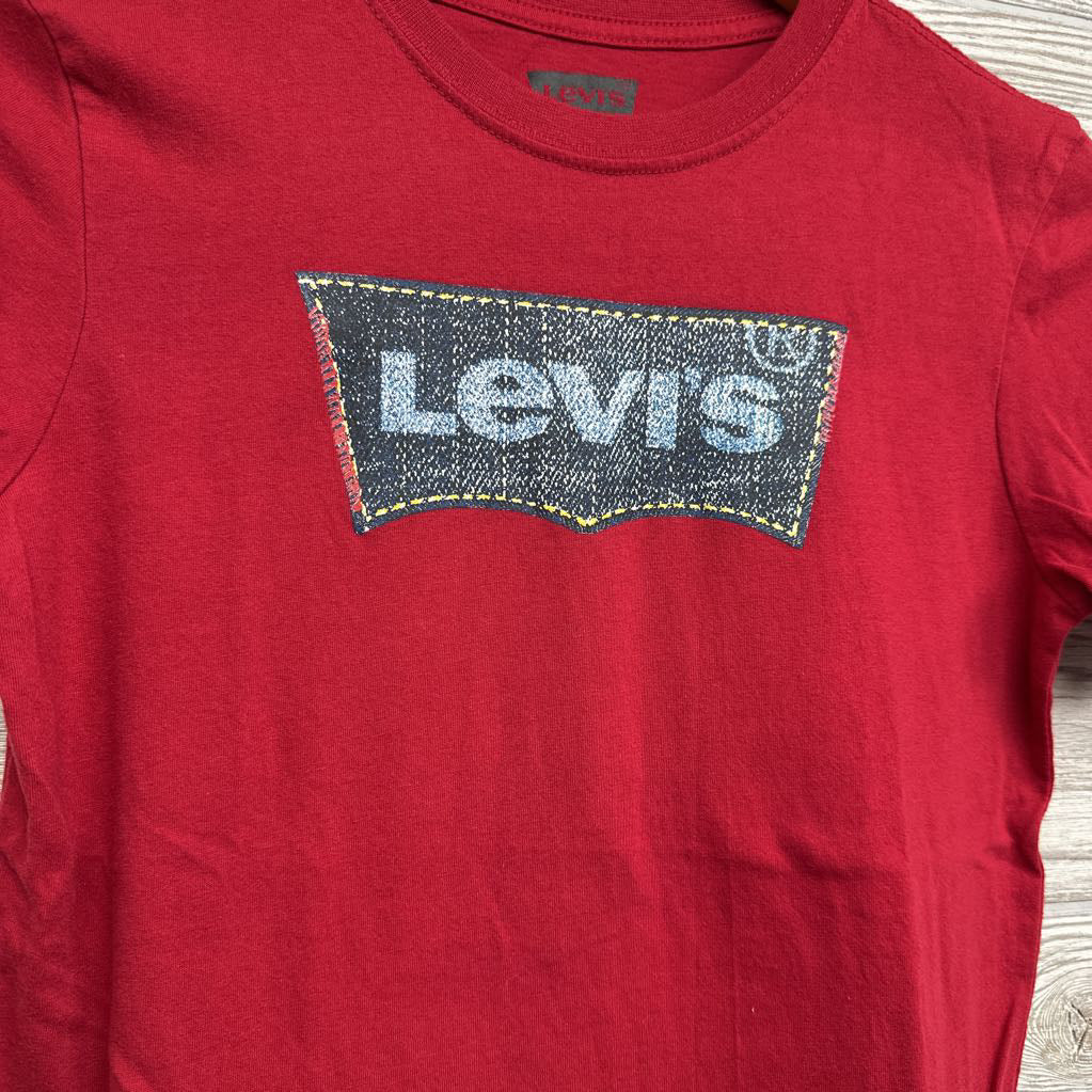 LS Shirt Faux Denim Logo 10-12