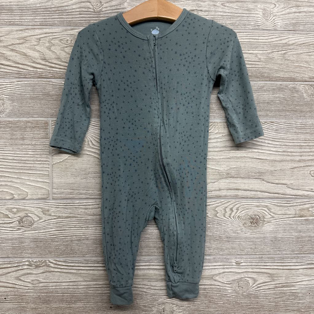 LS Bamboo Outfit Stars 6-9M
