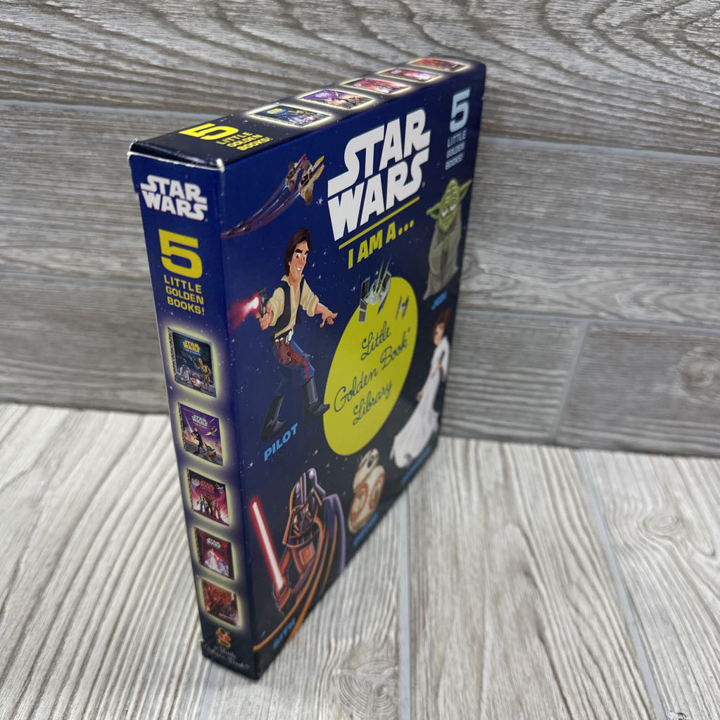 5 Pk Little Golden Books Star Wars