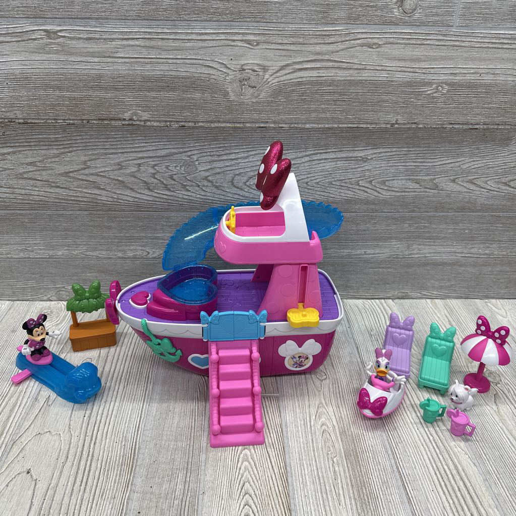 Minnie Mouse Bowdazzling Yacht Playset
