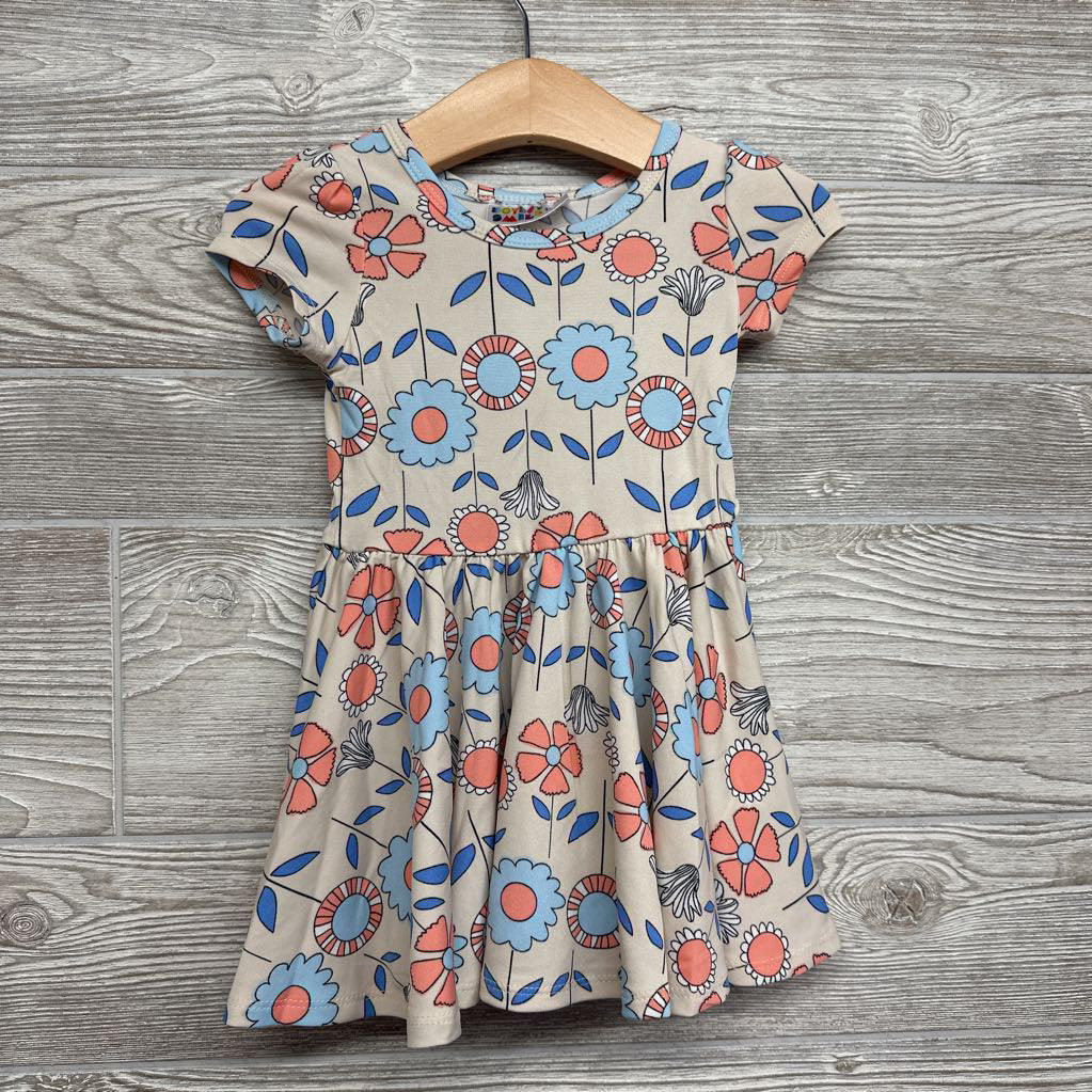 NEW Dress Flowers 12-24M