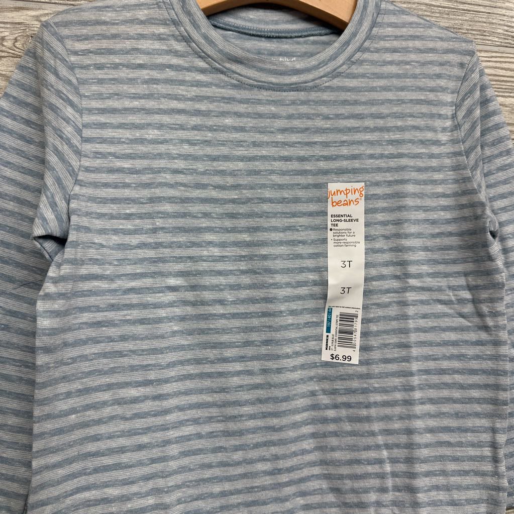 NEW Essential LS Shirt Stripes 3t