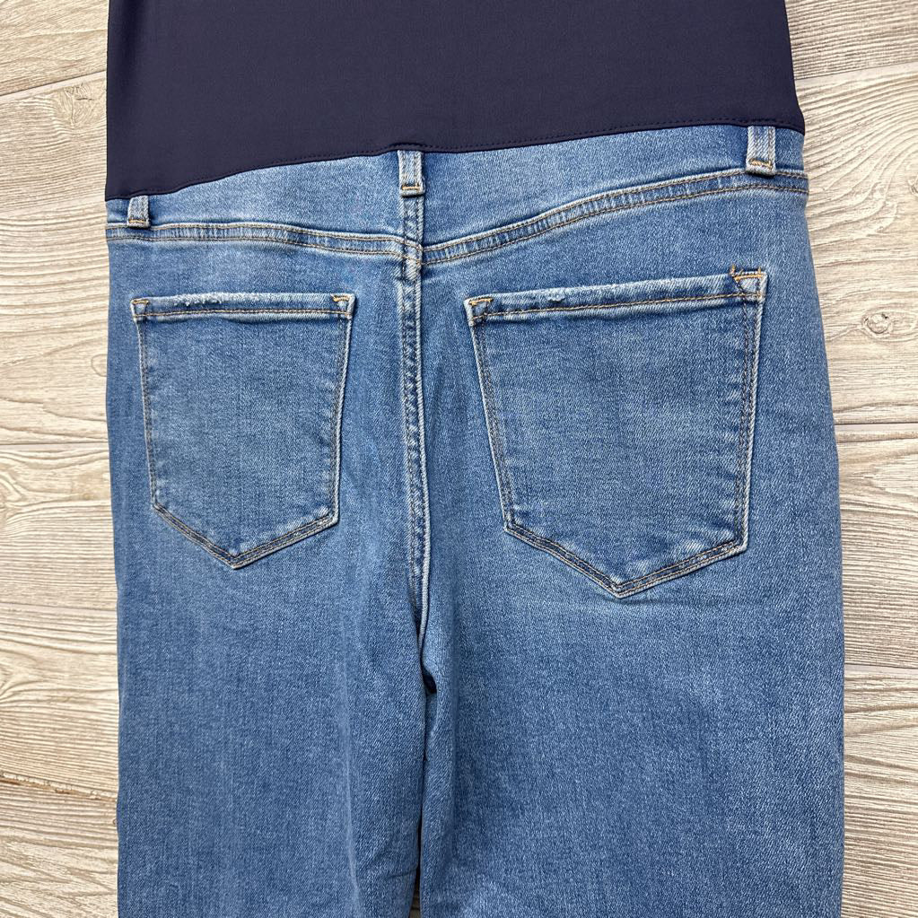 Full Panel Wide Hem Jeans Large