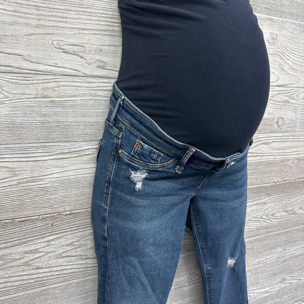 Full Panel Skinny Jeans Cuffed 4/Small