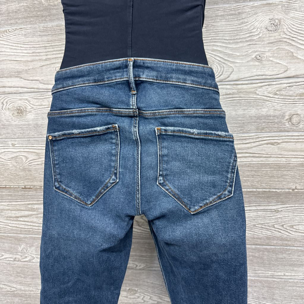 Full Panel Skinny Jeans Cuffed 4/Small