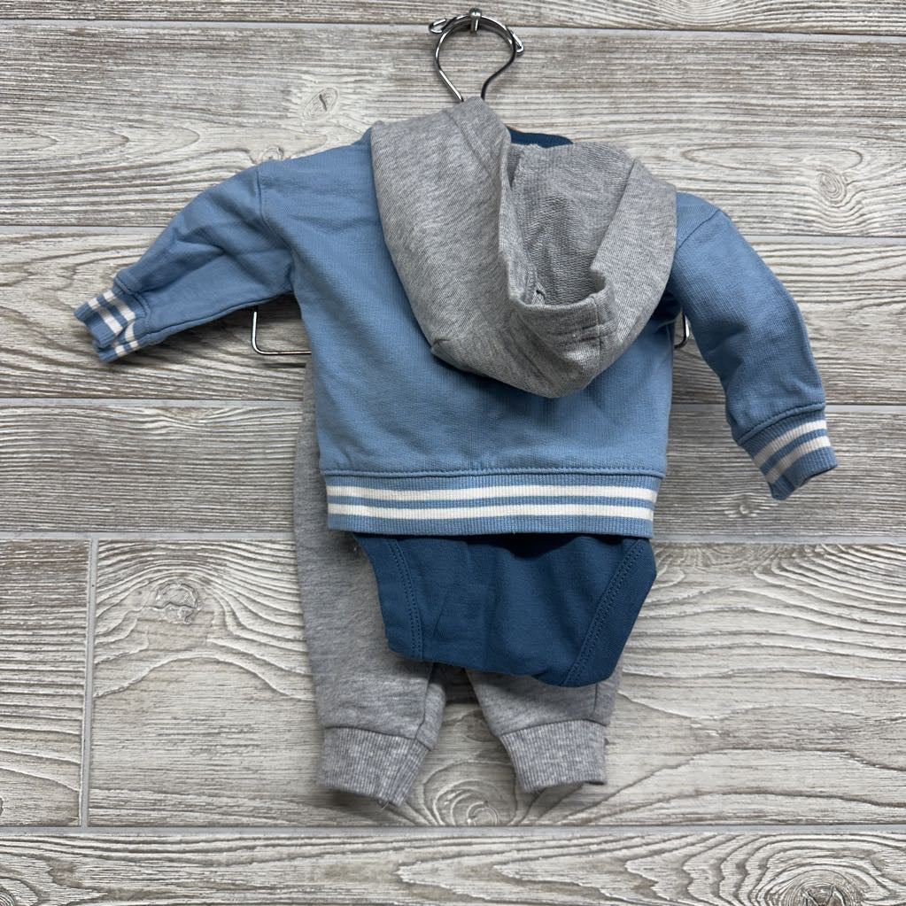 Jacket 2, Bodysuit Solid & French Terry Joggers NB