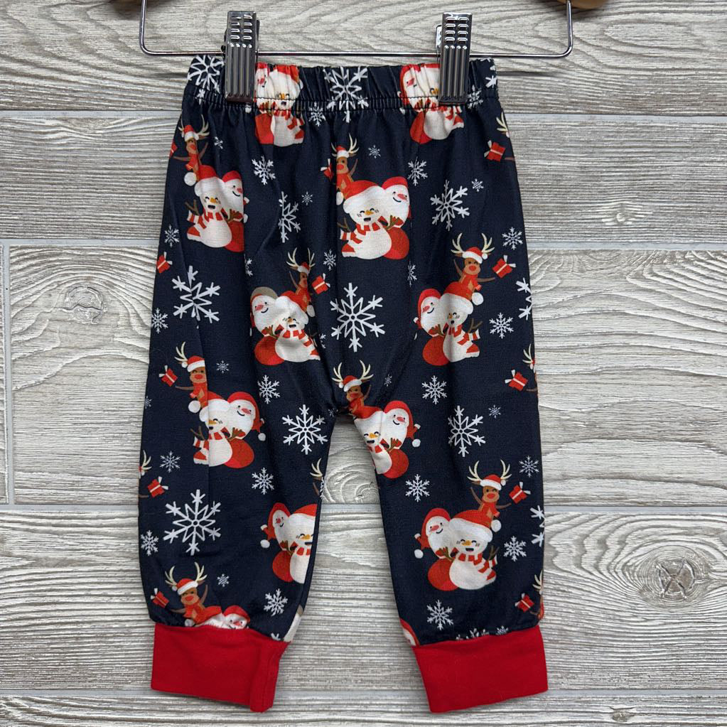 LS Bodysuit My First Christmas & Joggers Santa Reindeer 6-9M