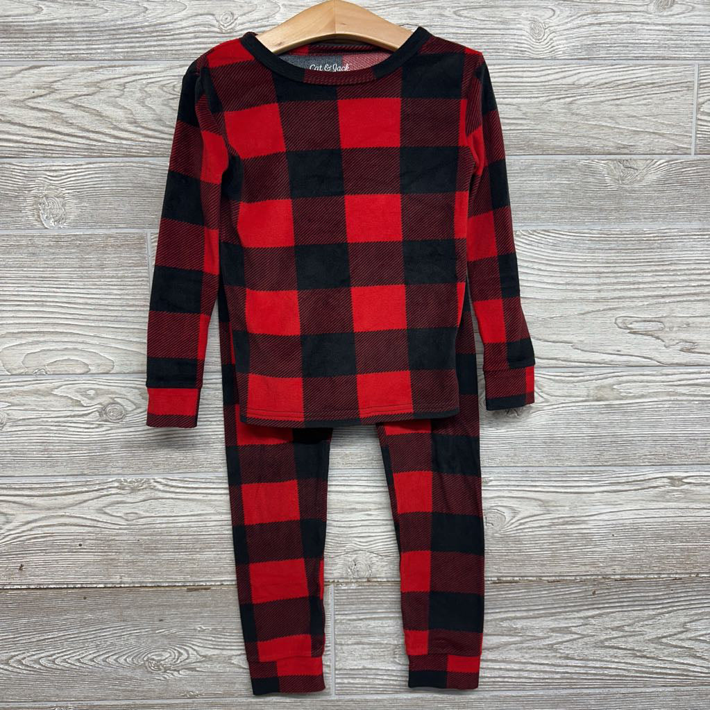 2 Pc LS Cozy PJs Buffalo Plaid 4