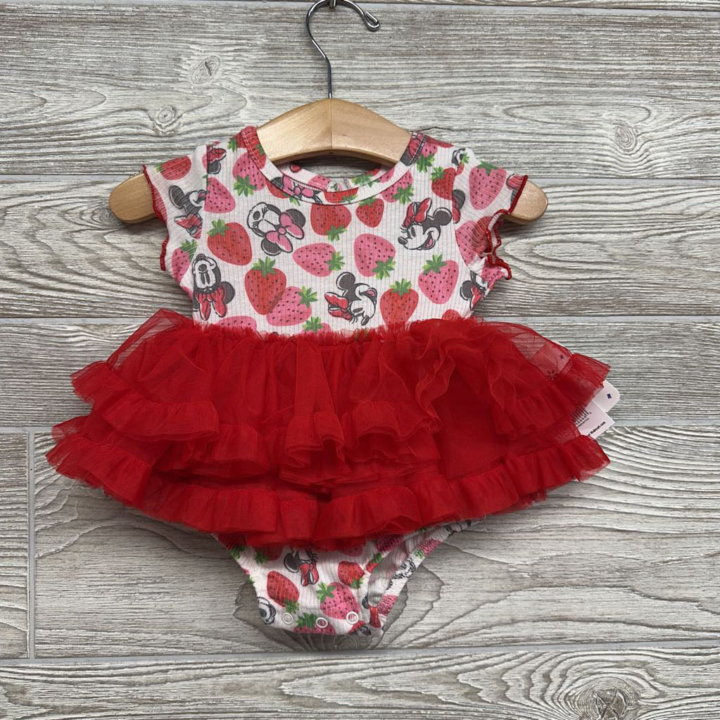 NEW Ribbed Tutu Dress Minnie Mouse 0-3M
