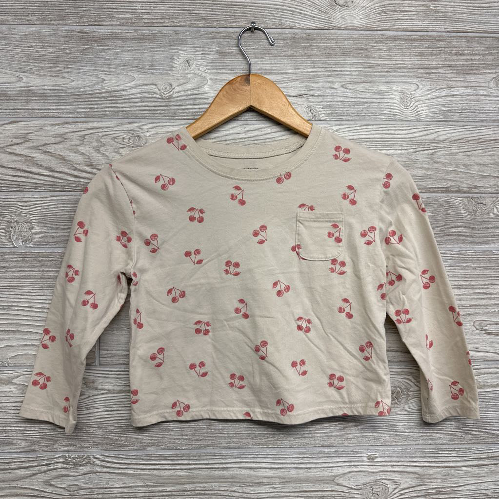 LS Shirt Cherries Chest Pocket 6-7