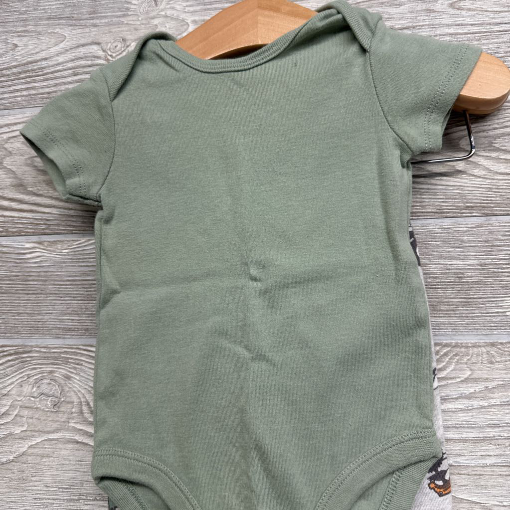 Jacket, Bodysuit & Sweatpants Monster Trucks 6M