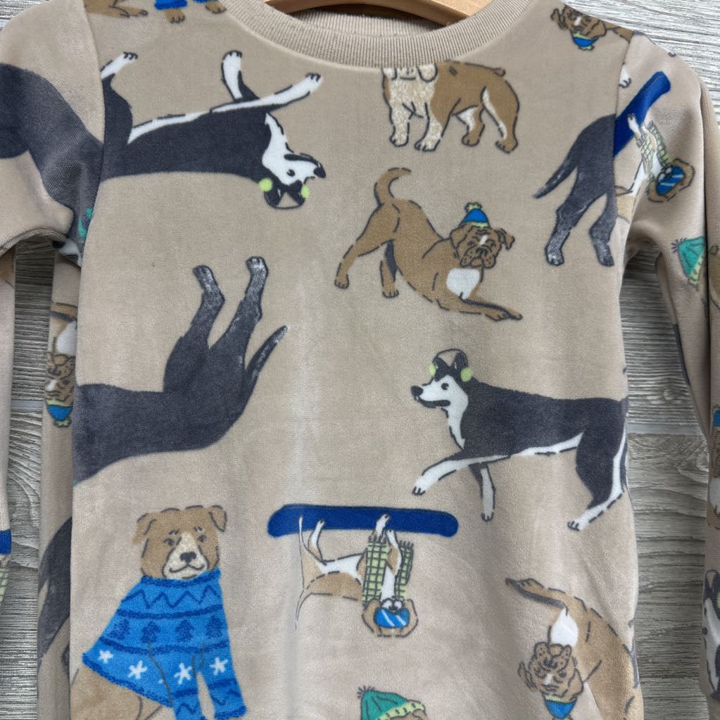 2 Pc Plush Pj Dogs 3t