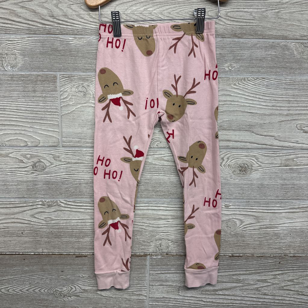 2 Pc LS PJs Reindeer Ho Ho Ho! 5