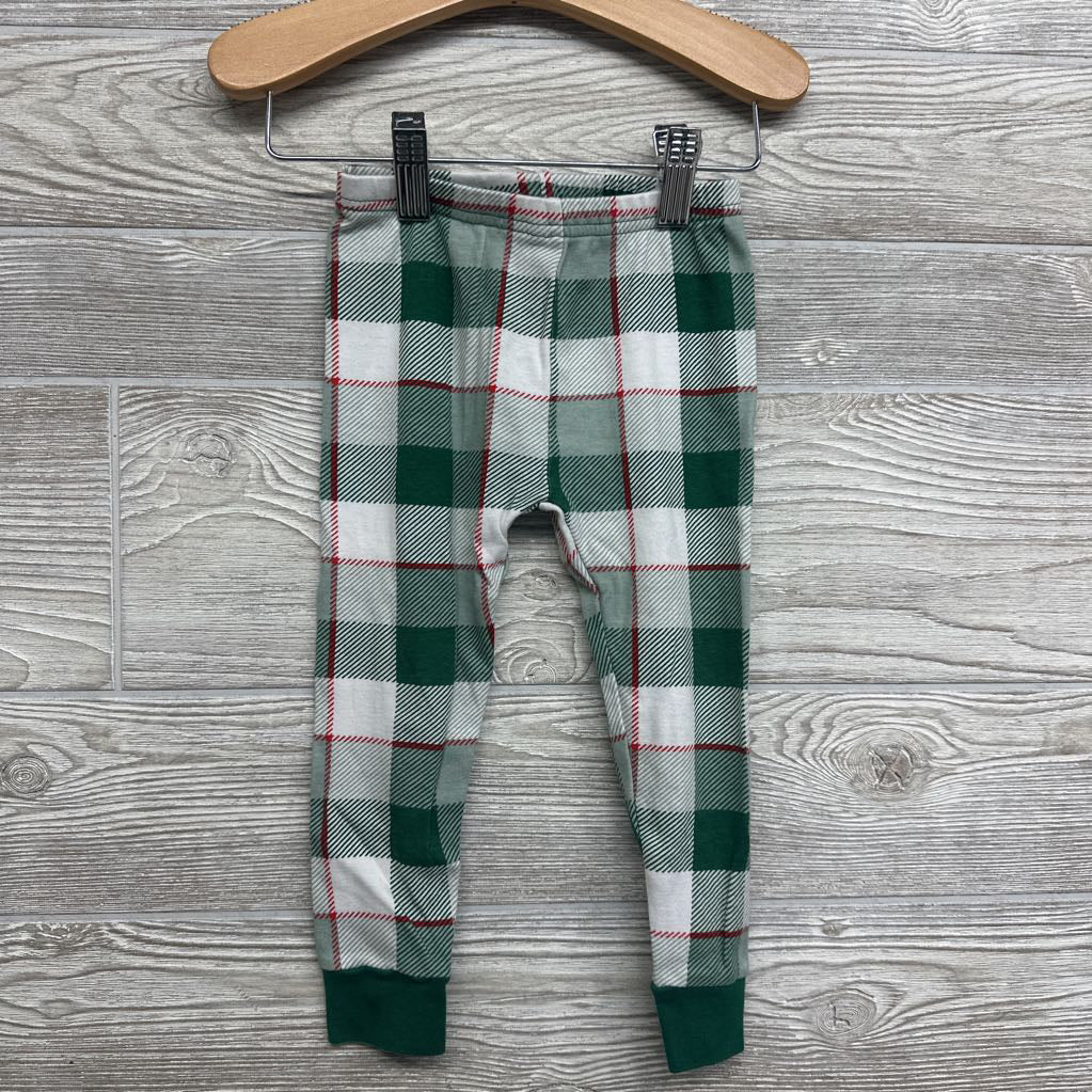 2 Pc LS PJs Plaid 2T